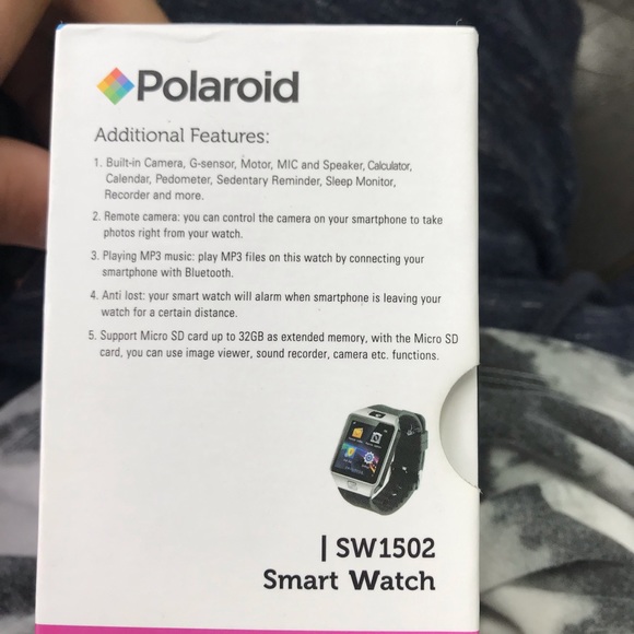 Polaroid Accessories Polaroid Smart Watch Poshmark